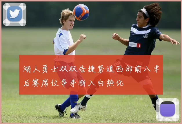 湖人勇士双双告捷紧追西部前八季后赛席位争夺渐入白热化